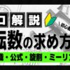 回転数の求め方
